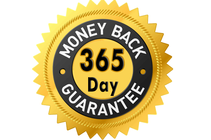  Money Back Guarantee